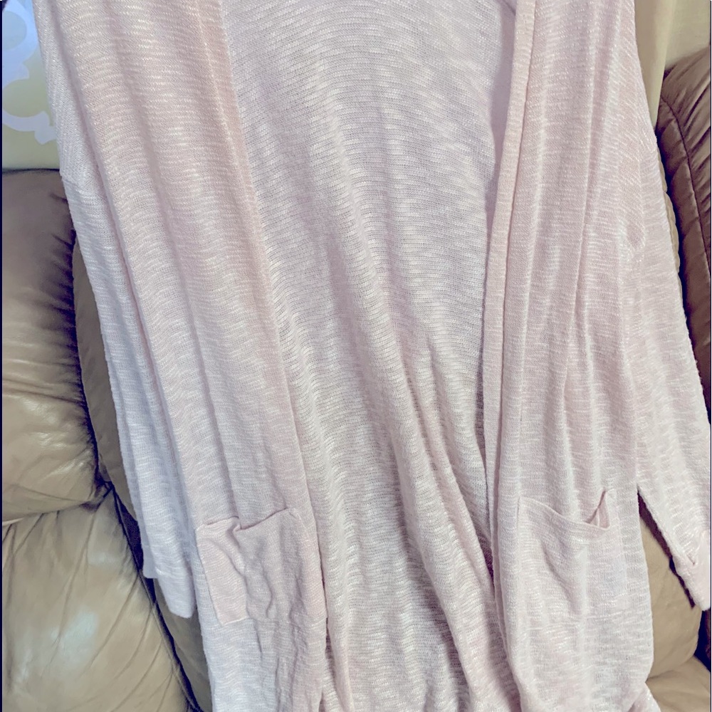 Light pink cardigan